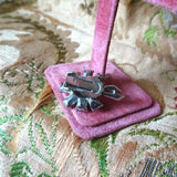 DRAMATIC Sparkling Vintage Earrings, Glittering Glass Rhinestone Earrings, Art Deco Like Design, Collectible Vintage Earrings