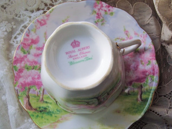 Royal Albert Blossom Time Teacup And Saucer - The Teacup Attic