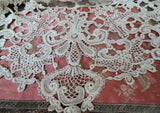 GORGEOUS Victorian Capelet Collar, Amazing Lace Design, Display or Wear, Collectible Antique Lace