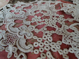 GORGEOUS Victorian Capelet Collar, Amazing Lace Design, Display or Wear, Collectible Antique Lace