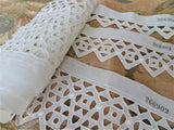 RESERVED UNIQUE and Rare To Find, Salesman's Sample Booklet of White on White Embroideries, Frame It or Use In Heirloom Sewing or Crafts, Collectible Textiles