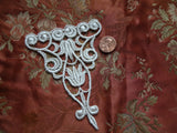 GORGEOUS Unusual Antique Applique, French Lace Applique,Victorian,Edwardian,Antique Lace ,Mixed Lace,For Dolls,Wedding Gowns,Collectible Lace