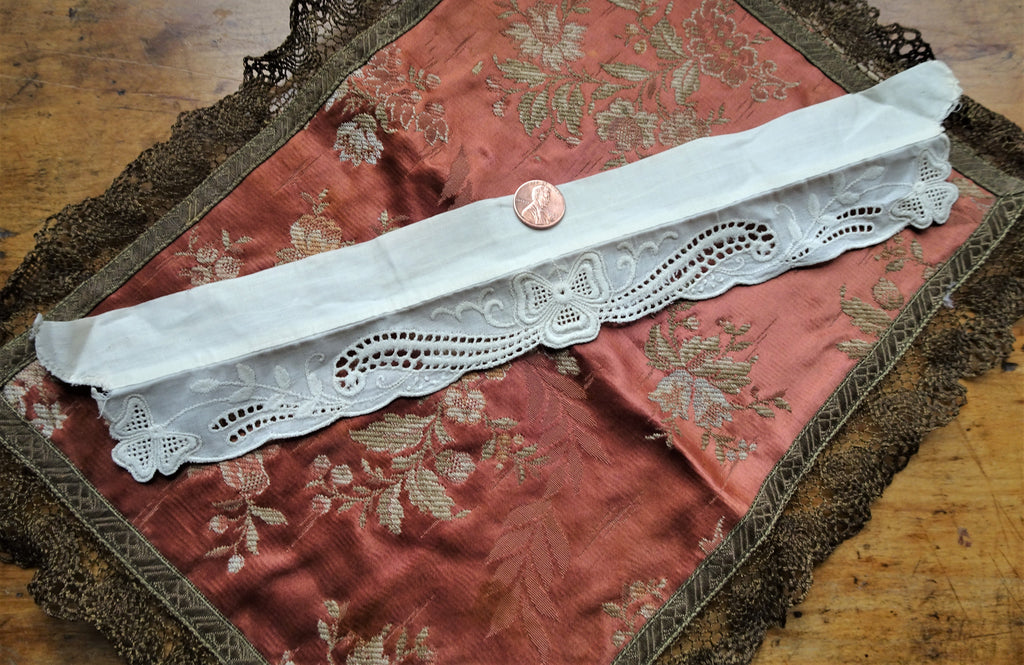 RESERVED BEAUTIFUL Victorian French High Neck Collar, Victorian Edwardian Lace,Heirloom Sewing,Collectible Vintage Clothing ,Collectible Lace Collars