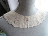 BEAUTIFUL Antique French Salesmans Sample Trim Embroidered Batiste ,Flapper Era Downton Abbey Gatsby,Collectible Lace