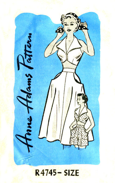 1950s LOVELY Cocktail Dress Evening Gown Pattern VOGUE 8991 Dreamy Full  Dancing Skirt Optional Back Panel Easy To Make Vintage Sewing Pattern