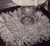 VINTAGE 1940s Coats Clark 252 Book Pineapple Pageant Crochet Patterns Ruffled Lace Doilies