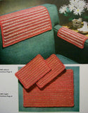 VINTAGE 1950s Mid Century Coats n Clarks Book 303 Crochet Book Modern Trends Hairpin Lace, Crochet and Swedish Weaving