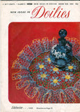 1950s Crochet Craft Book Mid Century Decor J and P Coats Clarks # 283 New Ideas in Doilies