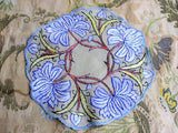 GORGEOUS Art Nouveau Hand Embroidered Doily Centerpiece EXCEPTIONAL HandWork,French Chateau,Fit To Be Framed,Collectible Antique Textiles