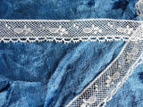 Antique BEAUTIFUL French Lace Cotton Trim Delicate Intricate Pattern For Dolls,Christening Gowns, Bridal Heirloom Sewing,Collectible Lace