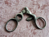 ANTIQUE Cigar Cutter,GCW Germany Scissors Style Gentlemans Cigar Cutter,Tobacciana,Cigar Scissors,Antique Smoking Collectibles, Gift For Him