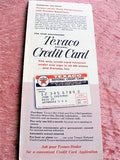 Early 1950s TEXACO Road Map, San Fernando Valley Street and Vicinity Map, Never Used, Original Map, Decorative Road Map,Early 50s Cali Map