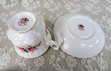 LOVELY Royal Albert English Bone China Teacup and Saucer,Lavender Rose Pattern,Charming Pink Roses Cup Saucer,Collectible Vintage Teacups