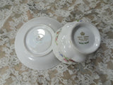 LOVELY Vintage Teacup and Saucer,Royal Albert English Bone China,MOSS ROSE Vintage Cup and Saucer,Collectible Vintage Teacups and Saucers