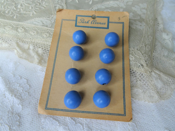 Beautiful ART DECO 1920s Antique Buttons, Set of 8 Buttons, Periwinkle – A  Vintage shop