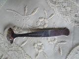 BEAUTIFUL Vintage Danish Yellow Enamel Silver SALT SPOON,Salt Cellar Spoons,Salt Dip Spoon,Collectible Sterling Silver Salt Spoons