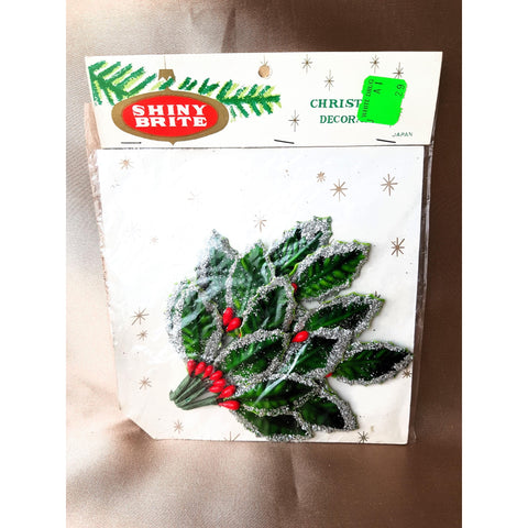 VINTAGE Midcentury Shiny Brite Christmas Decorations, In Original Packaging,Never Opened,Vintage  Christmas Decor,Christmas Tree Decorations
