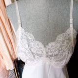 BEAUTIFUL 1950s Vintage Slip by Vanity Fair Lingerie, Wide French Lace Trim , Bust 34, Looks Never Worn, Perfect Bridal Slip, Collectible Vintage Slips