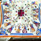 RARE Vintage Printed Tablecloth,Dancing and Big Band,Colorful Cloth, Kitchen Decor,Farmhouse,Collectible Vintage Tablecloths, Table Linens