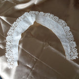 RESERVED BEAUTIFUL Edwardian Linen Collar, Embroidery and Lace, Lovely Hand Work