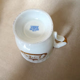 WONDERFUL 1970s Royalty Commemorative, Silver Jubilee of Queen Elizabeth II, Fine Bone China Coffee Mug, English Royalty Collectibles