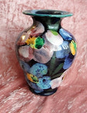 GORGEOUS Antique Hand Painted Vase Very Early 1930s Moorecroft Beautiful Colors Highly Decorative Collectible Vintage Art Pottery