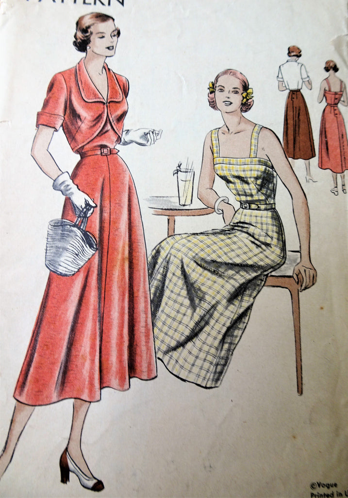 BUTTERICK B6682E5 Women's Vintage Dress and Jacket, Sizes 14-22 Sewing  Pattern, Various, White : Amazon.in: Home & Kitchen