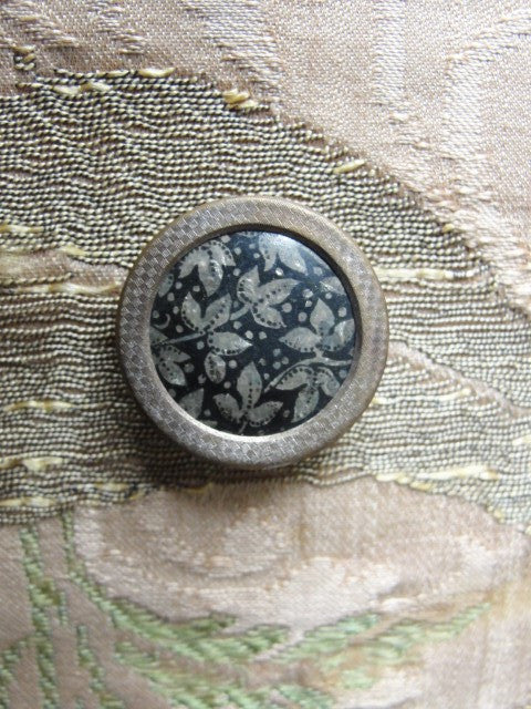 Antique Silver Buttons, Edwardian Silver