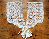 RESERVED LOVELY Vintage 1930s Lace Collar, Lovely Open Work Design,Collectible Vintage Collars