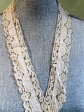 UNIQUE Victorian Lace Trim, Intricate Pattern,Fine Heirloom Sewing Crafts, Collectible Vintage Lace