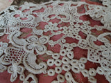 GORGEOUS Victorian Capelet Collar, Amazing Lace Design, Display or Wear, Collectible Antique Lace
