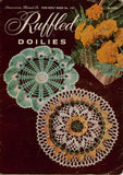 1950s Vintage Crochet Book American Thread Star Book 143 Pretty Ruffled Doilies Crochet Patterns