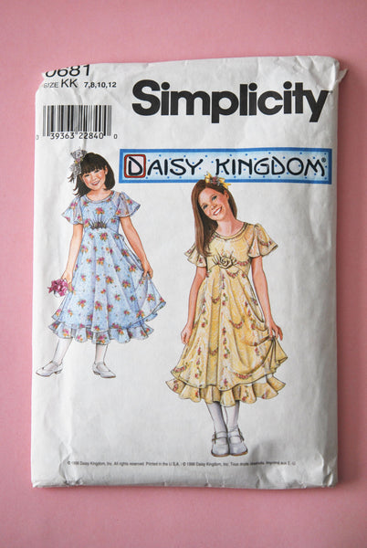 Vintage Daisy Kingdom Girls Dress outlets 90's Size 5