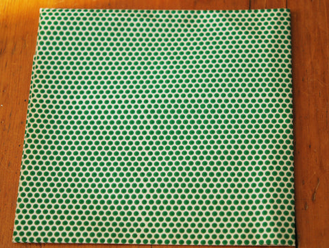 Retro 1960s Wrapping Paper MOD Vintage Gift Wrap Sheet Polka Dots