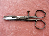 BEAUTIFUL Antique Button Hole Scissors, Tyler and Co, Victorian Sewing Scissors, Collectible Vintage Needlework Tools