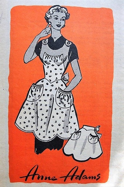 1950s Mccall's 2299 Vintage Sewing Pattern Misses Full Apron, Halter Neck  Bib Apron, Half Apron, Monogram Apron, Hostess Apron One Size -  Canada