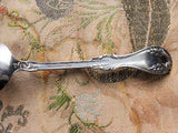 Lovely ART NOUVEAU Ornate Design Large Serving Spoon, Silver Plate,  Wm A Rogers ,Vintage Flatware Replacement Silverware Collectible Silver