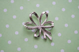 1960s VINTAGE Silver Tone Brooch Retro Costume Jewelry Jewellery Brooches Pin
