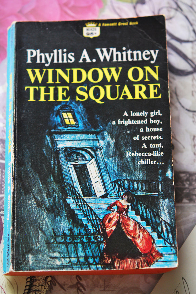 Window on the Square by Phyllis A. Whitney Novel Retro Gothic Romance Mystery Book 1960s Vintage Paperback