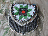 BEAUTIFUL American Native Tribal Hand Beaded Coin Change Purse,Pouch,Indian Artifact,Collectible Bead Work,Collectible Americana