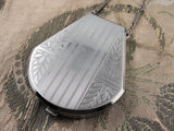 Beautiful ART DECO Powder Compact,ELGINITE Chain Compact,Engraved Silver Metal,1920s Vanity Purse,Fab Condition,Collectible Powder Compacts