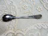 VINTAGE English Silver Salt Spoon,Silver Salt Scoop,Elegant Salt Cellar Spoon,Classic Salt Spoon,Salt Dip Spoon,Collectible Silver Spoons