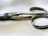 ANTIQUE Embroidery Needlework Scissors, Elegant Design,Made In Germany,For Fine Crafts, Collectible Needlework Tools,Vintage Sewing Tools