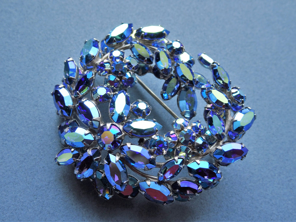 Sparkling Swarovski Crystal Brooch