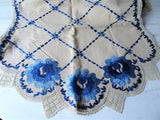 GORGEOUS French Country Table Runner,Buffet Scarf,Table Centerpiece,Kitchen Linens,Chateau Decor,Decorative Textiles,French Cottage Linens