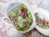 VINTAGE English Teacup,Equestrian The Hunt,Fox Hunting,Horse Riding,Fox Hound Dogs,Gentlemens Teacup Size, Collectible Teacups,Gift For Him