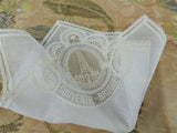 BEAUTIFUL Vintage Brussels, Belgium Lace Handkerchief, Bridal Hanky, Brides Gift,Wedding Hankies,Bridesmaids,Collectible Hankies