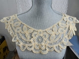 BEAUTIFUL Victorian French Lace Collar,Hand Made Lace,Victorian Edwardian Lace,Antique Bridal Lace,Collectible Lace Collars