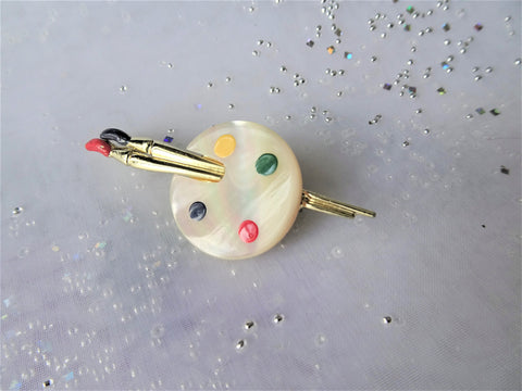 Paint Brush Pins, Artistry Pins