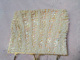 BEAUTIFUL Vintage Goldco Evening Purse or Bridal Bag, Beaded Sequined Handbag, Collectible Vintage Purses